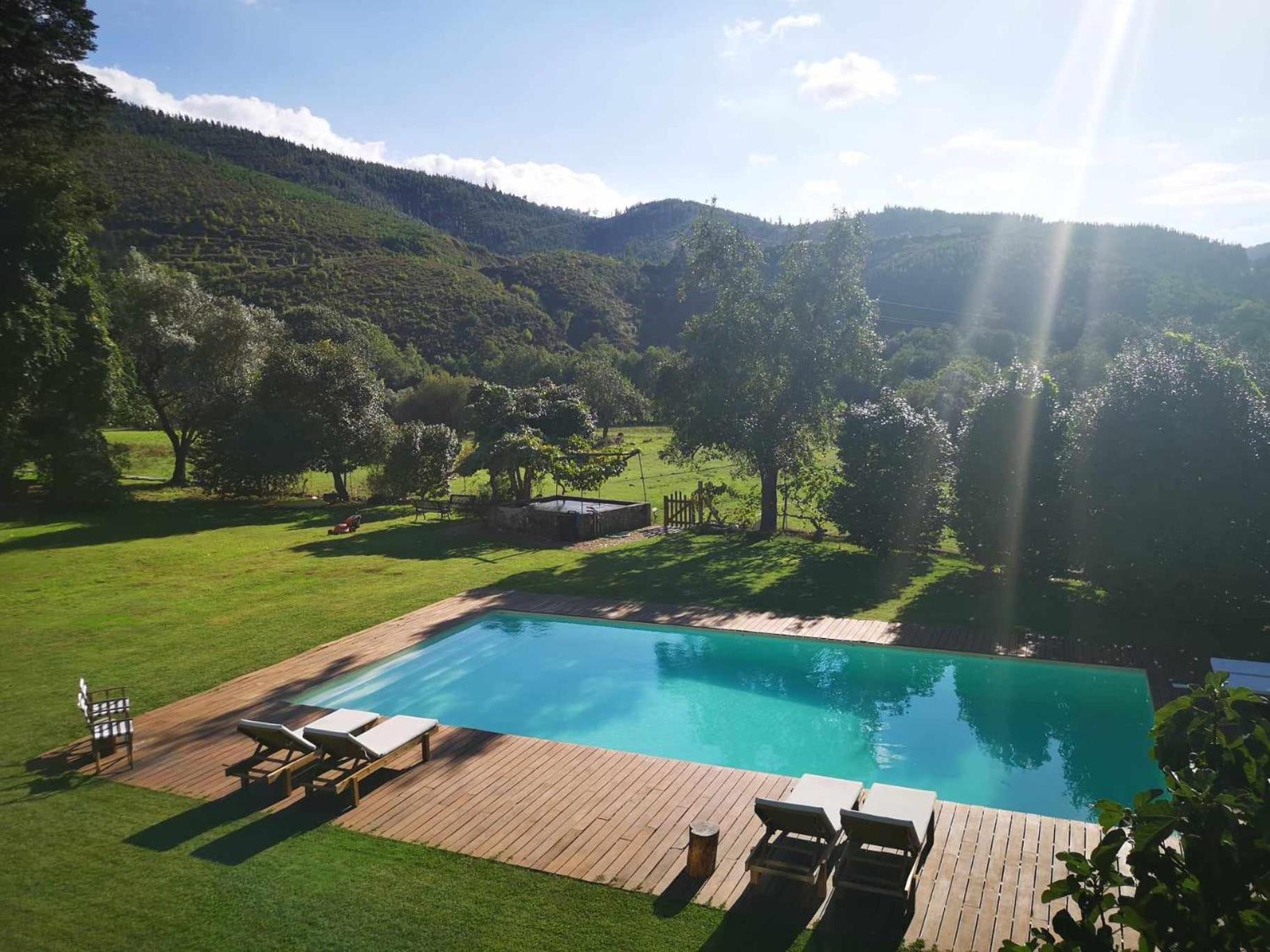 Casa De Baixo - Nature Hotel Alvoco das Várzeas Eksteriør bilde